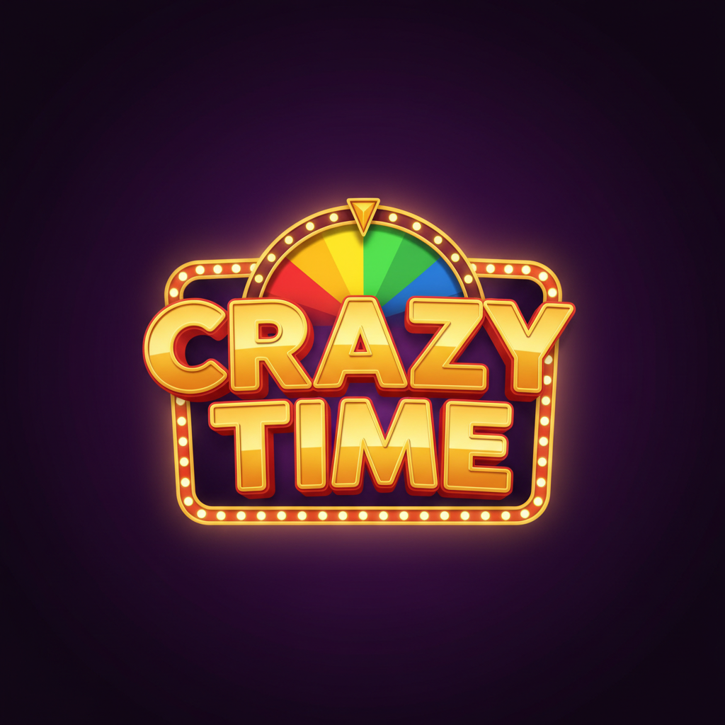 Logo Crazy Time - Live Casino Game Show di Evolution Gaming