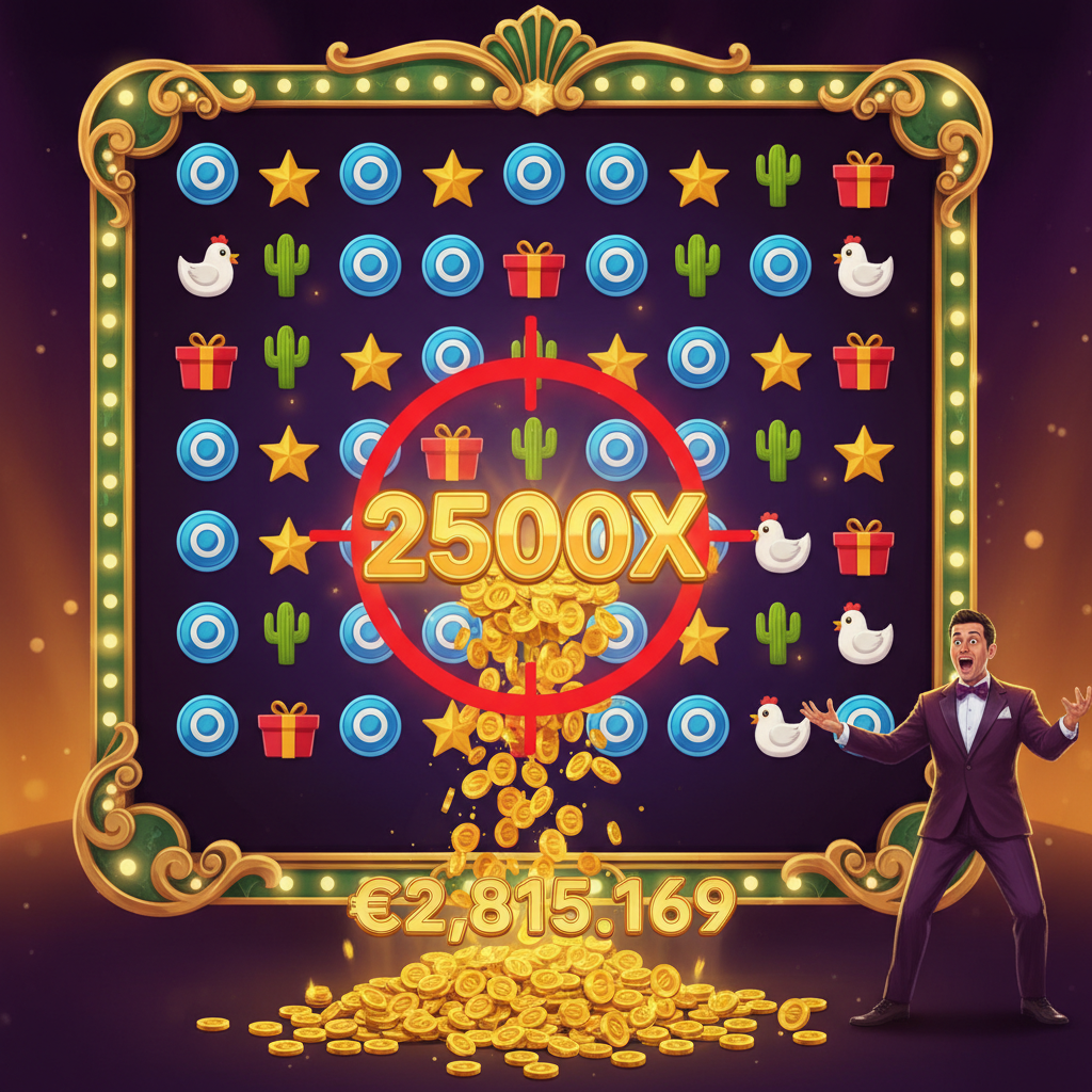 Record di vincita di Crazy Time: moltiplicatore 25000x nel bonus Cash Hunt per una vincita di 2.815.169 euro